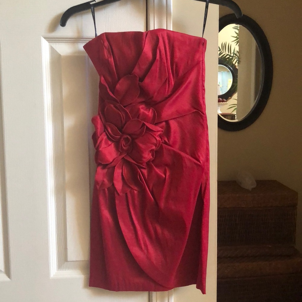 Jessica McClintock red dress